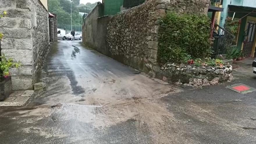 Así está Cué (Llanes) tras las intensas lluvias registradas ayer