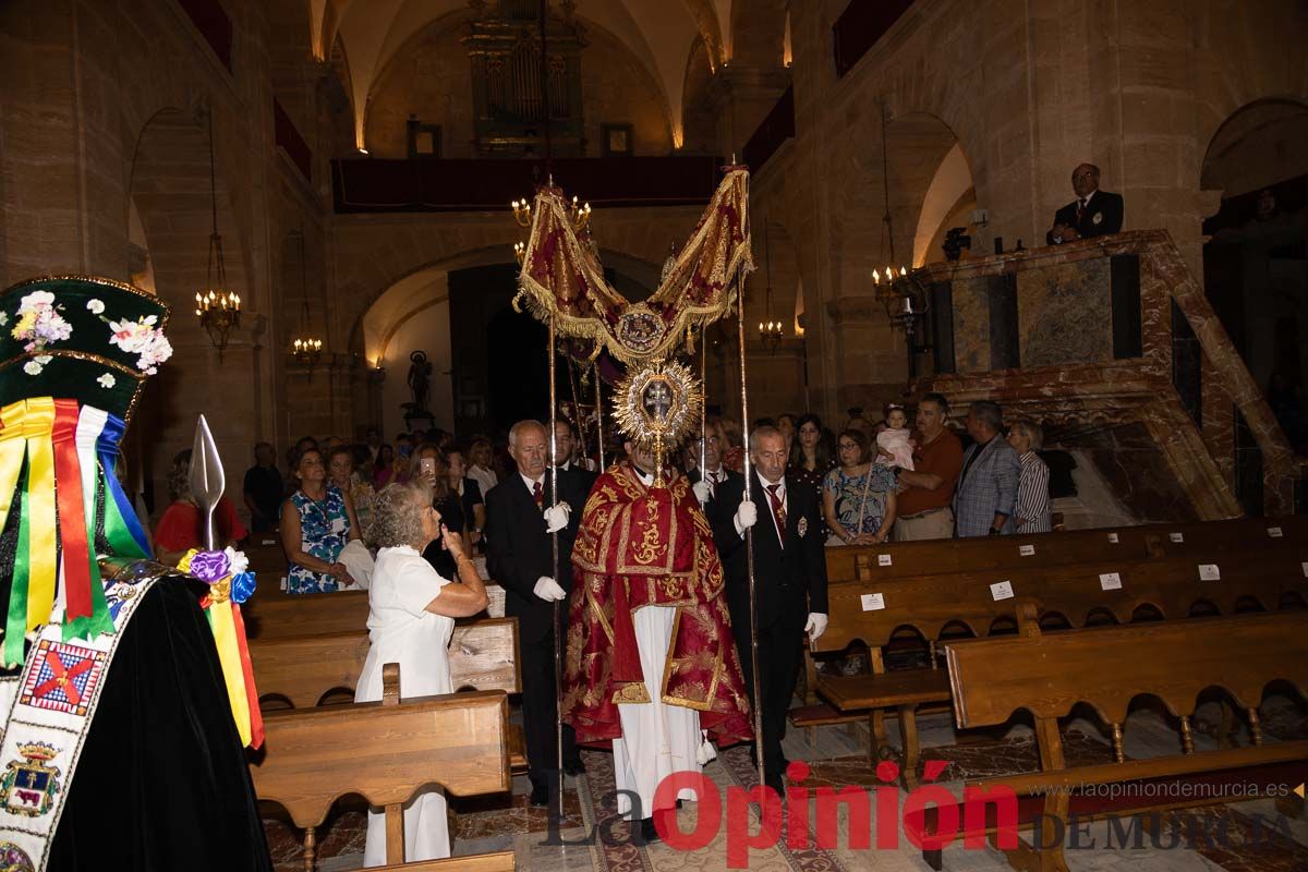 Procesión de exaltación de la Vera Cruz en Caravaca