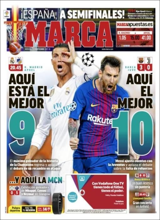 Portadas miércoles 13 de septiembre