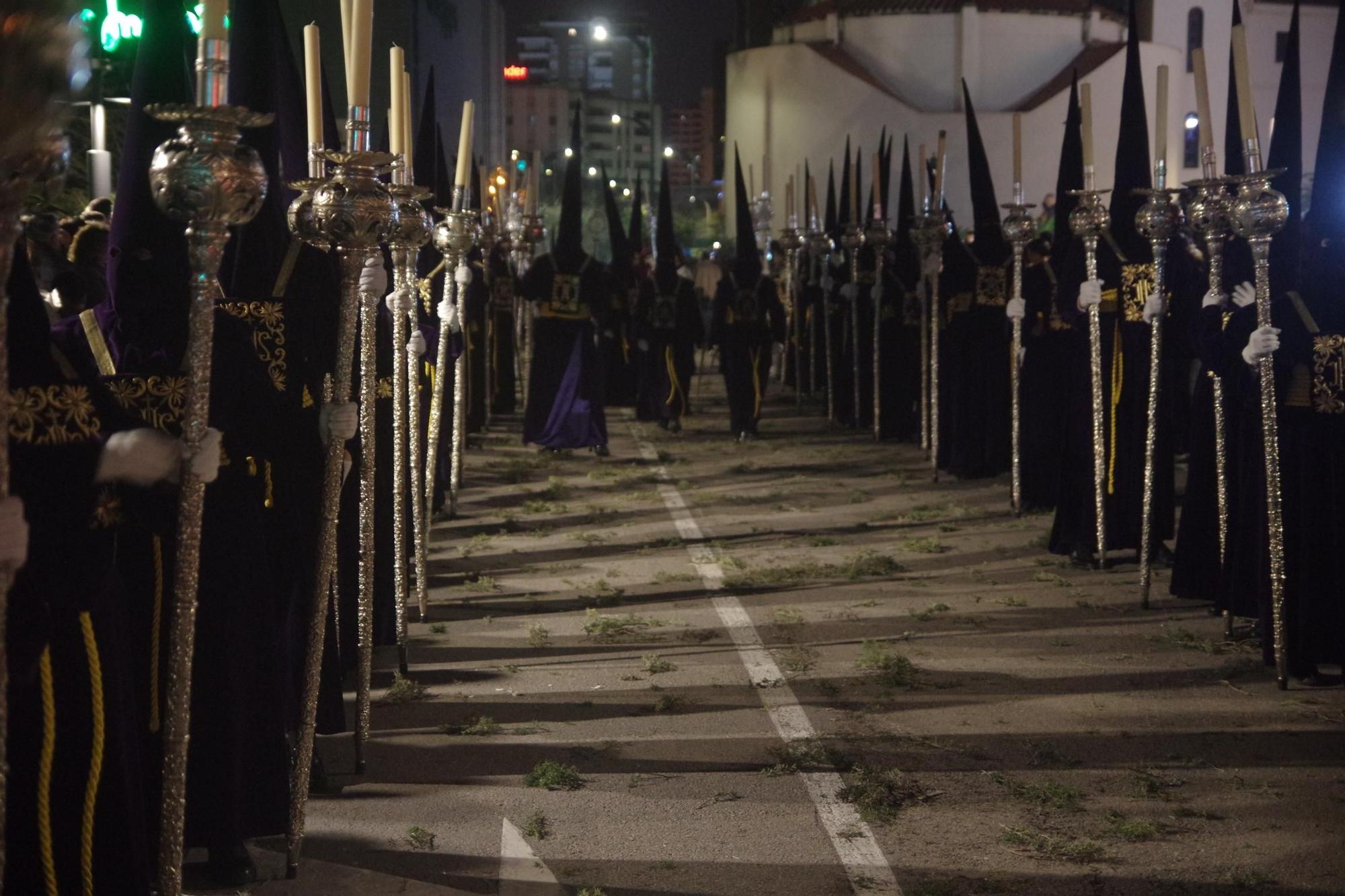 Salida de la Esperanza en el Jueves Santo de 2024.