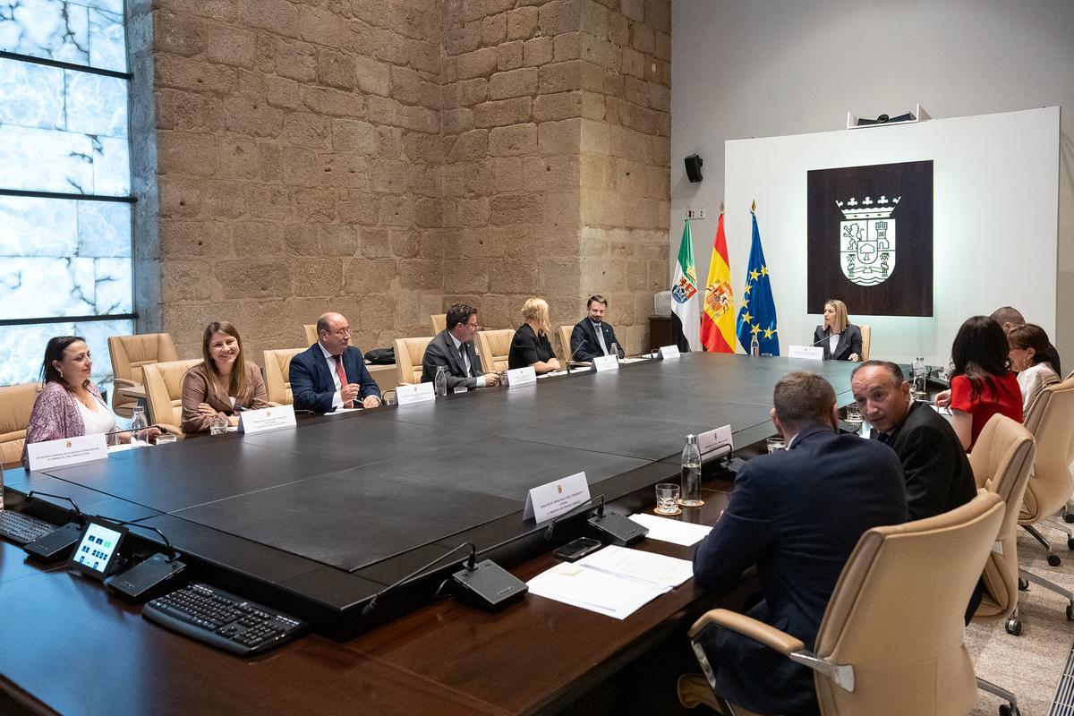 Consejo de Gobierno celebrado este jueves en Mérida.