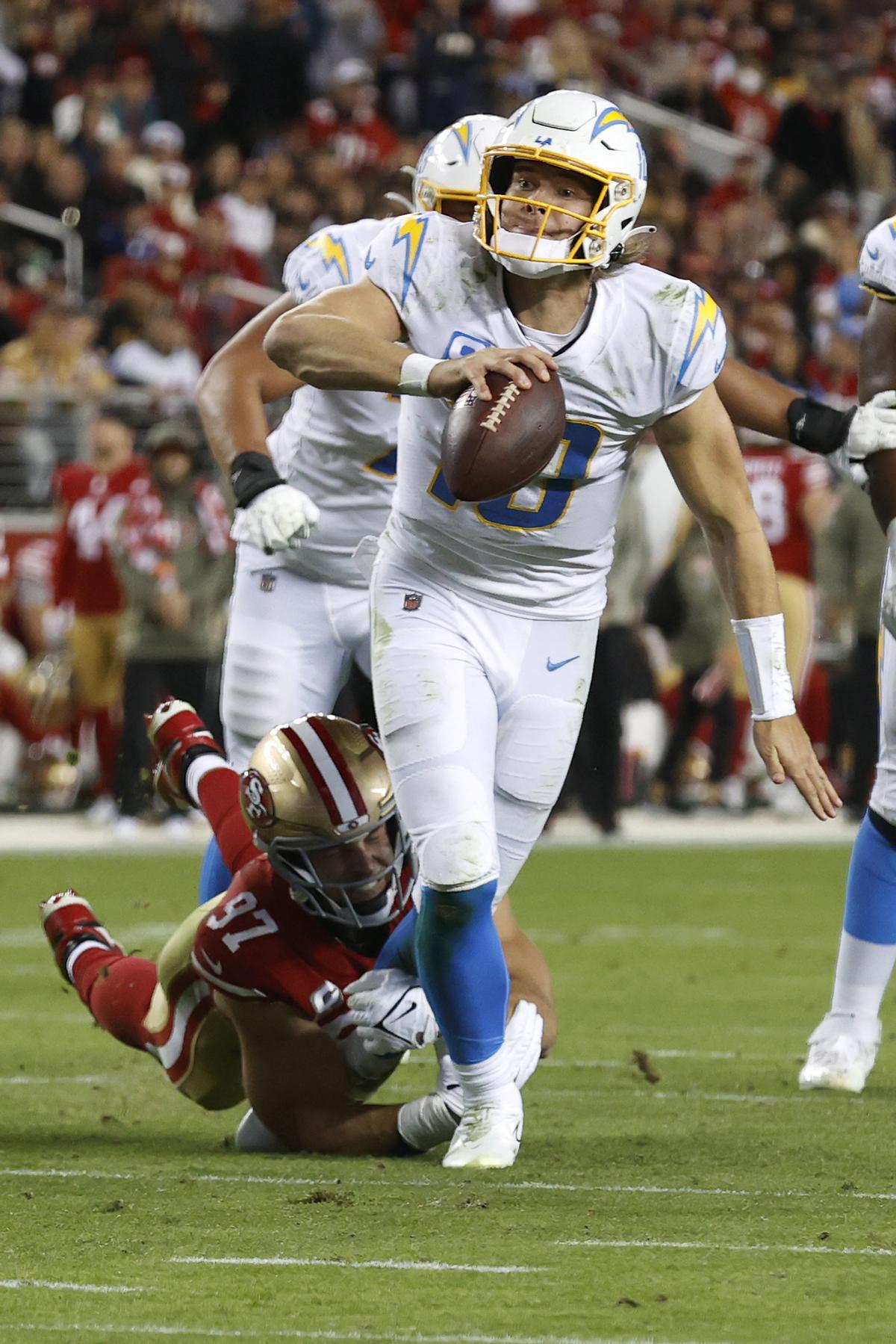 Los Angeles Chargers at San Francisco 49ers