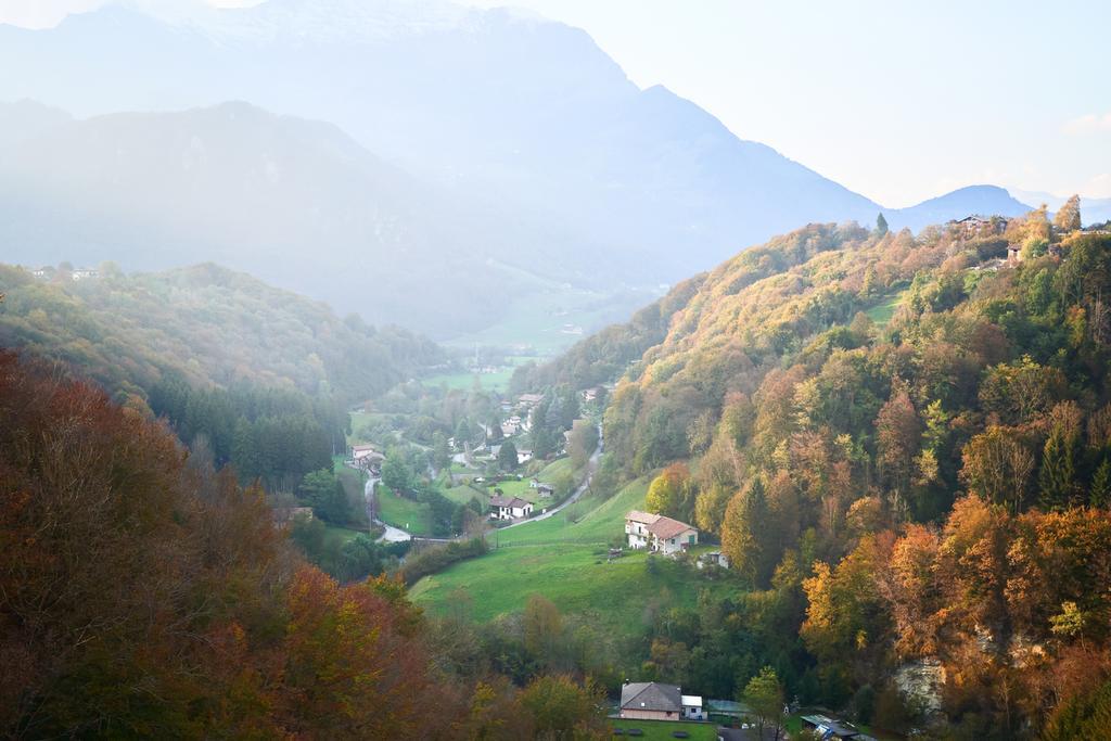 Vista de Morterone desde la montaña