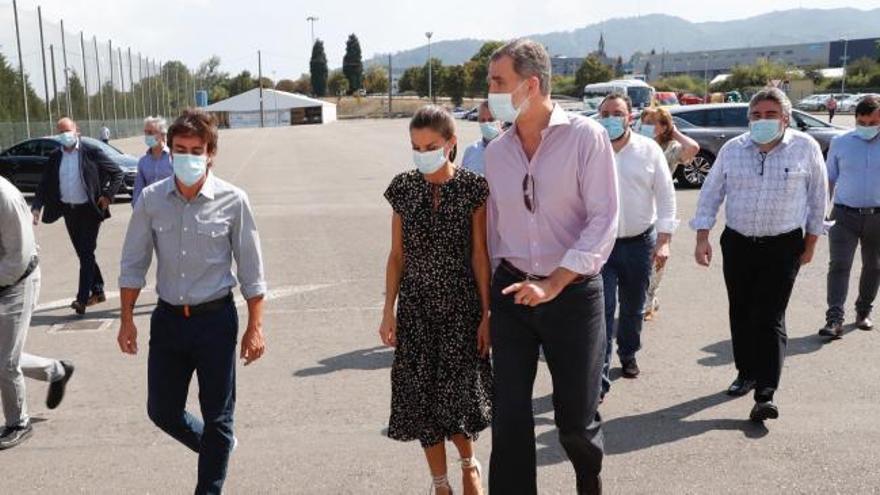 En una clase de educación vial con Fernando Alonso como guía: así acabo la visita de los Reyes a Asturias