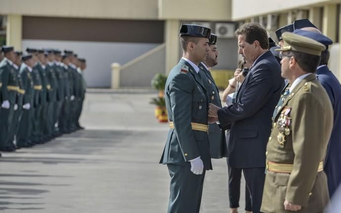 12/10/2017 LAS PALMAS DE GRAN CANARIA. Celebración del Día la Patrona de la Guardia Civil en la Comandancia de Las Palmas. FOTO: J. PÉREZ CURBELO