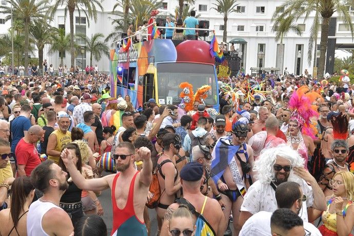 Desfile del Gay Pride en Maspalomas post-Covid