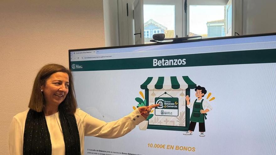 Betanzos lanzará el 2 de noviembre bonos de 25 euros para comprar en 53 comercios locales