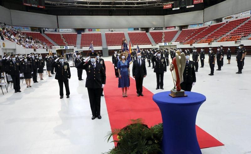 Jura de bandera de 6o nuevos policías nacionales