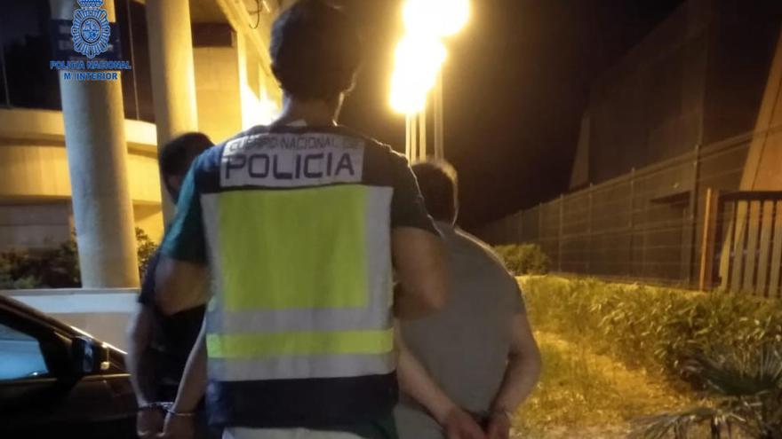 Detienen a 17 personas en un fin de semana en Playa de Palma, entre ellos, dos por agresión sexual