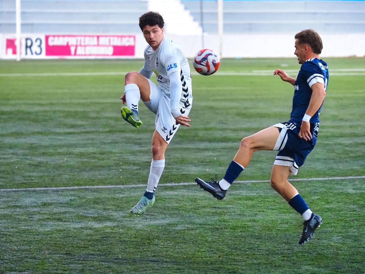 El Olímpic en el partido ante el Benidorm.
