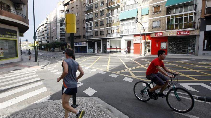 Los accidentes en bici se reducen en Zaragoza pero se disparan los de  patinetes