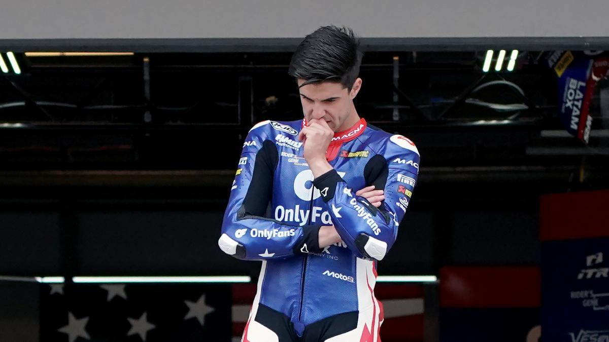 Marcos Ramírez se queda sin sitio en Moto2