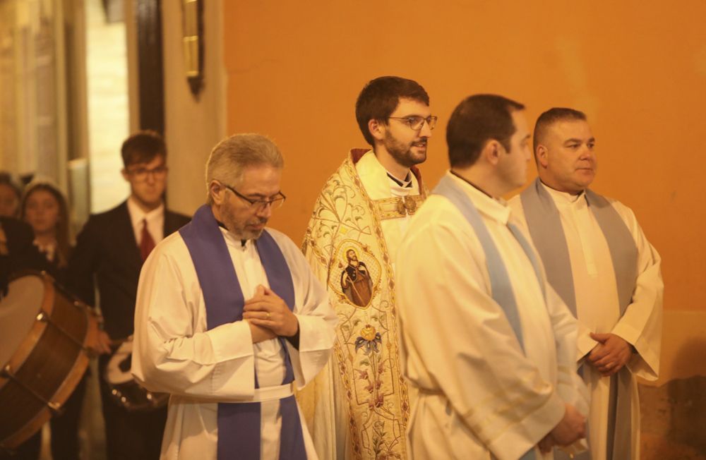 Procesión en Albalat dels Tarongers el día de su patrona.