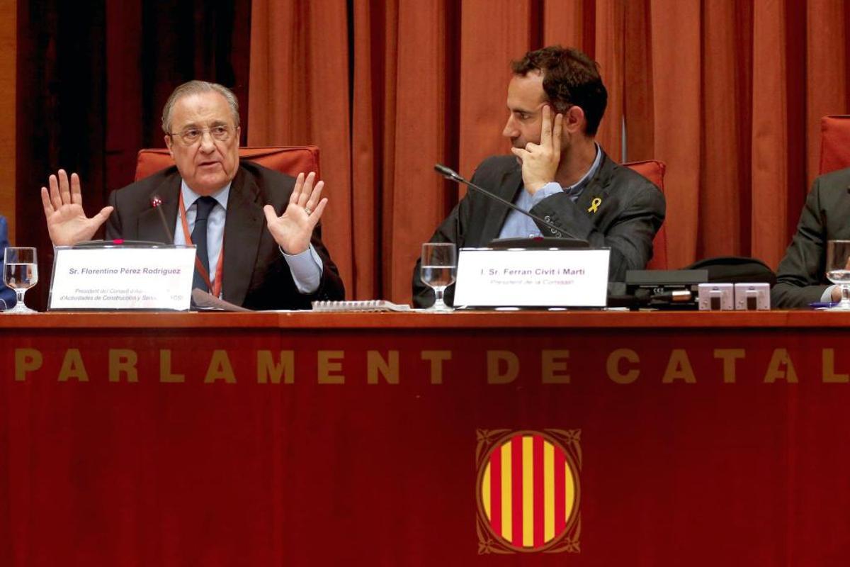 Florentino Pérez sobre el Castor: "No he intervenido en nada. Poco les puedo ayudar"