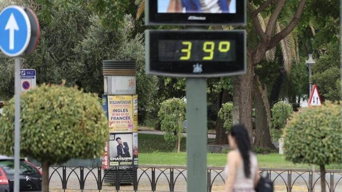 La máxima baja de los 40 grados este miércoles.