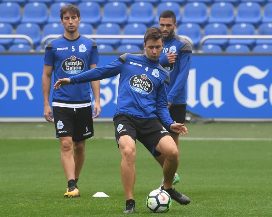 El técnico estará pendiente de la evolución del argentino Fede Cartabia para decidir si le mantiene en el once.