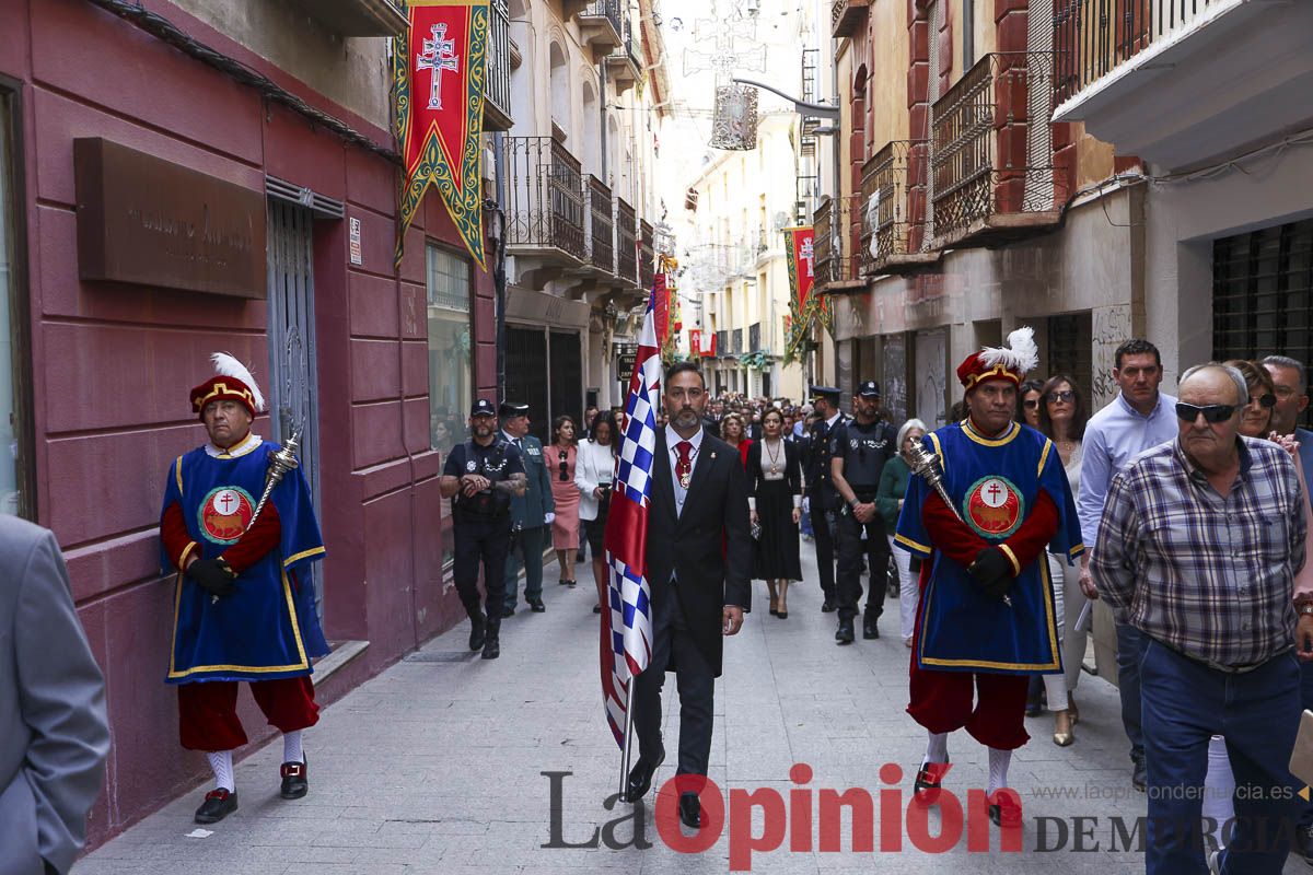 Fiestas de Caravaca: Procesión de regreso a la Basílica