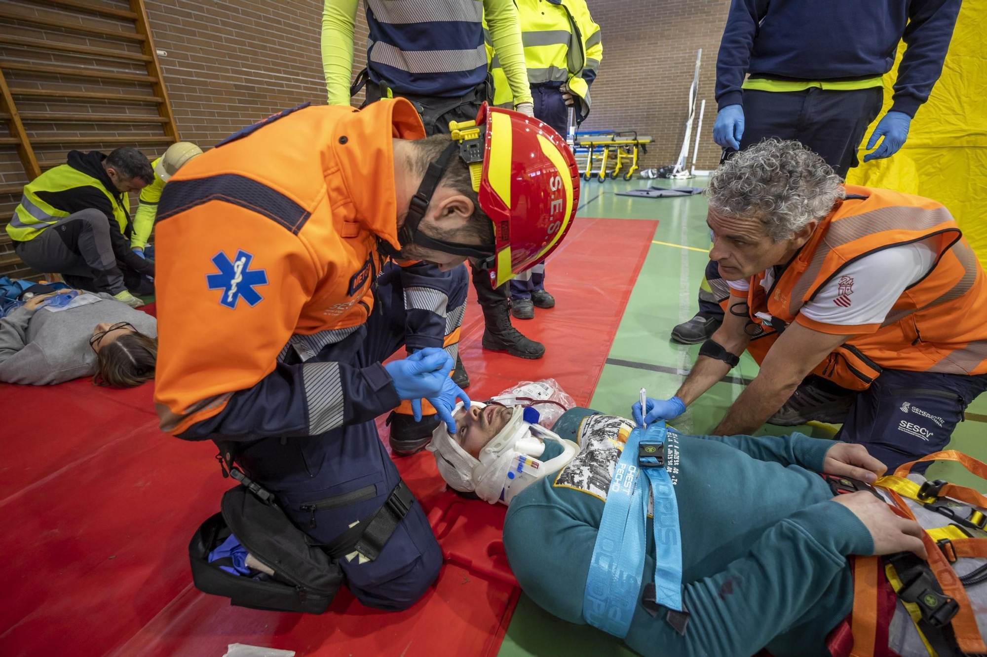 Así ha sido el simulacro de terremoto en Torrevieja coincidiendo con el aniversario del catastrófico seísmo de 1829
