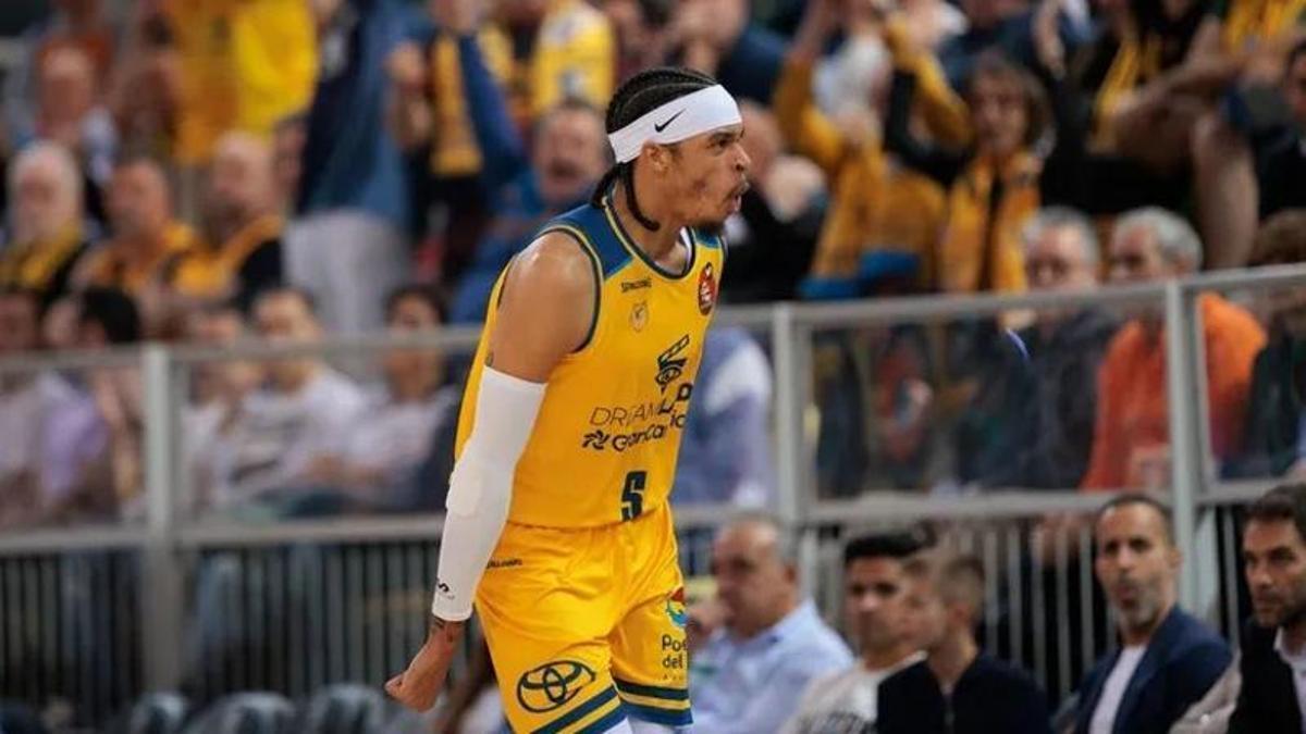 Homesley, durante su etapa en Gran Canaria