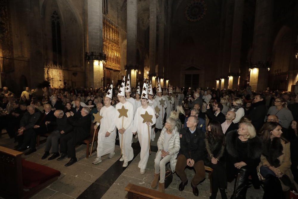 Santa-Lucía-Fest in der Kathedrale in Palma de Mallorca