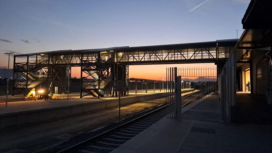 Adif culmina el primero de los siete tramos en obras de la nueva línea de Alta Velocidad Murcia-Almería