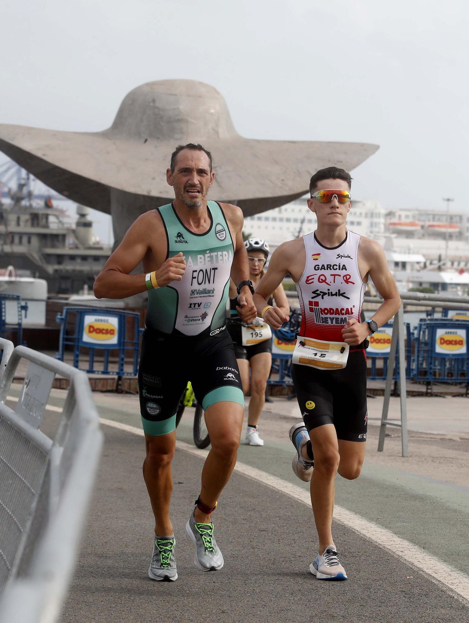 Europe Triathlon Championships Valencia 2021.  Supersprint Open masculino y femenino