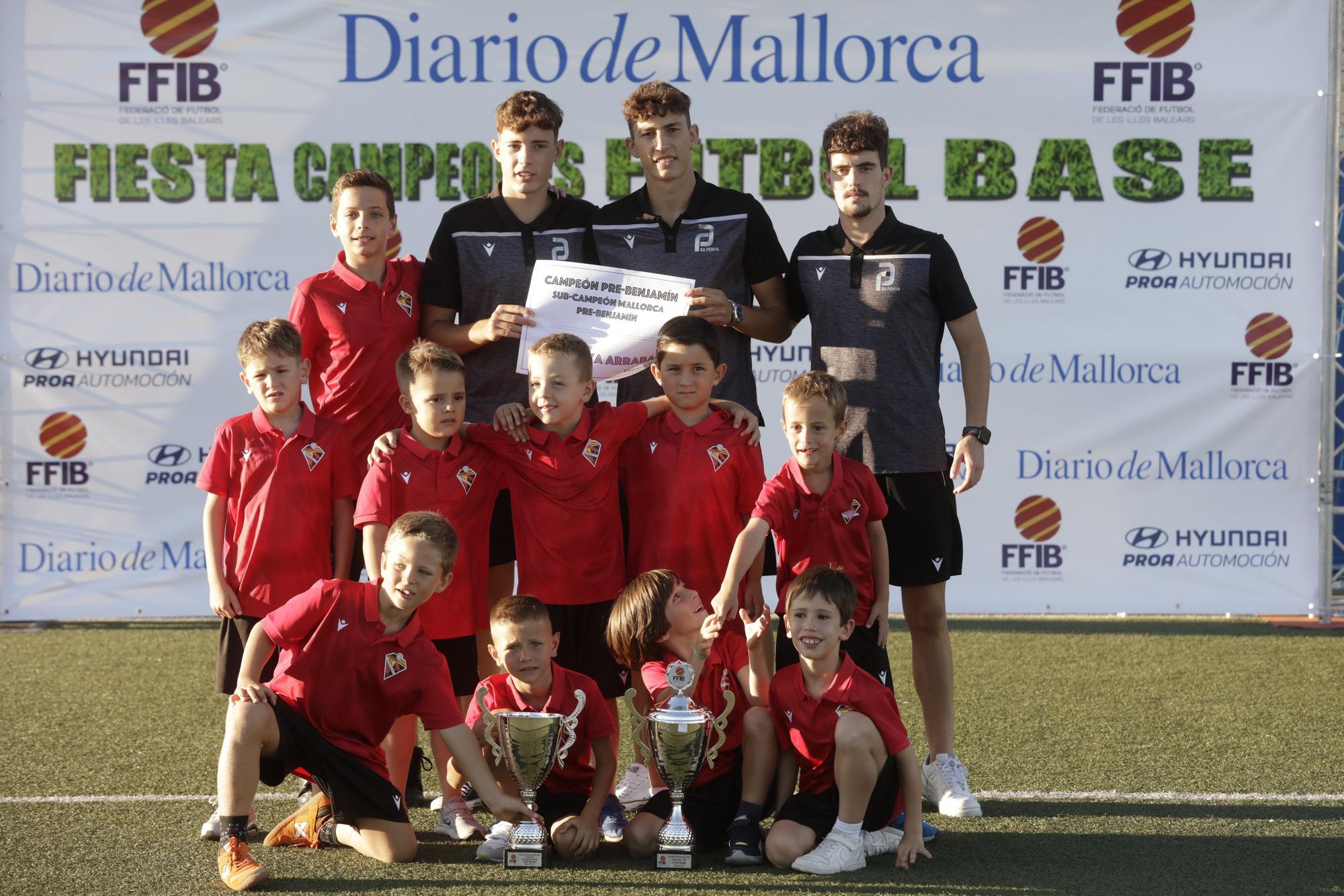 Penya Arrabal prebenjamín, subcampeón de Mallorca