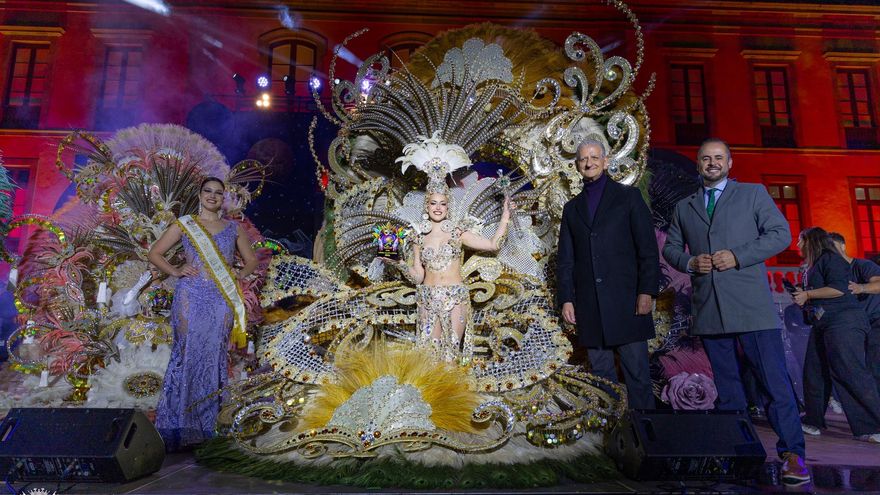 El diseñador Alexis Santana también gana la reina del Carnaval de La Orotava