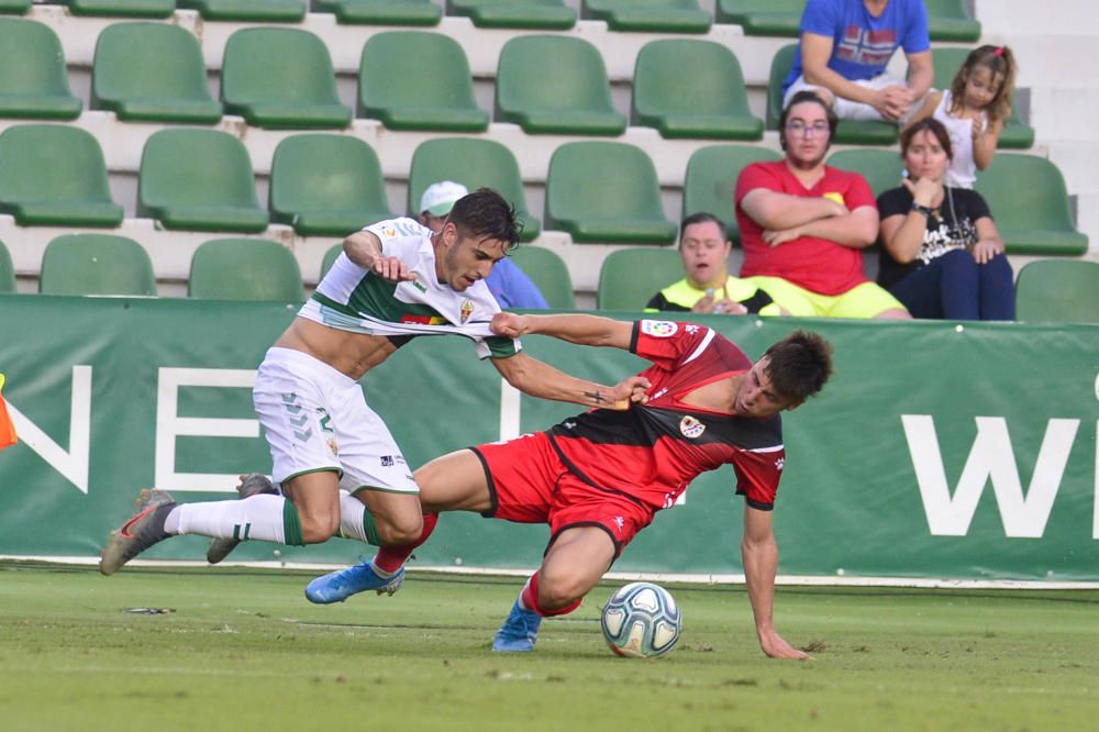 Elche y Rayo empatan en un gran partido