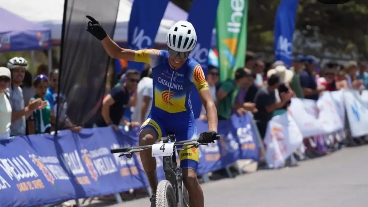 Gerard Estany entra en tercera posició de la categoria cadet