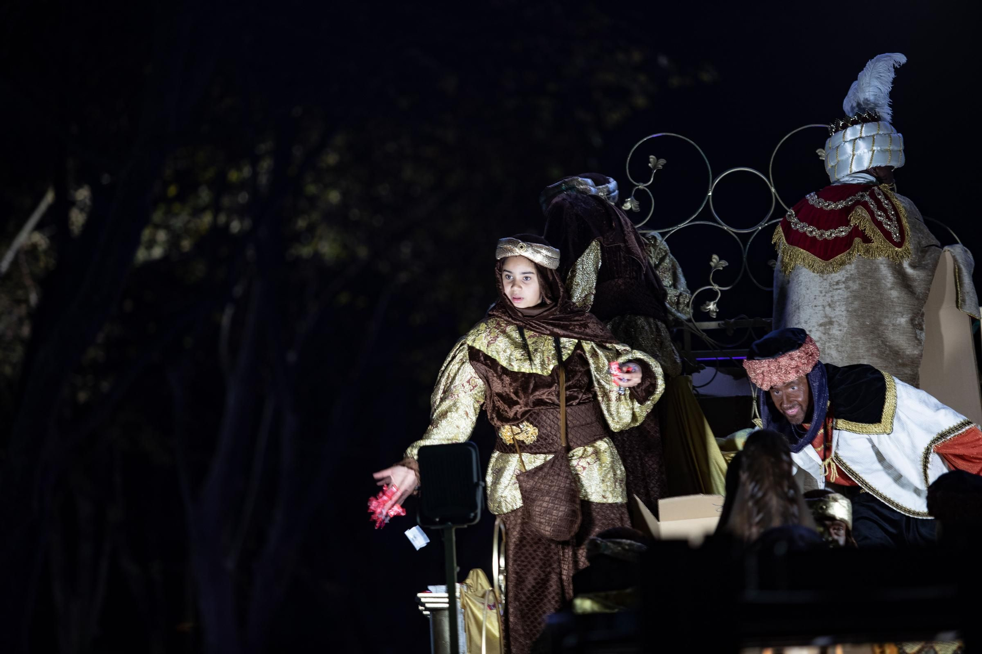 Los Reyes Magos emocionan en Cartagena