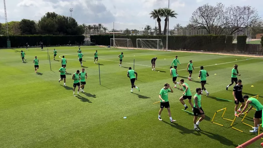 Bigas, Rashani y Jairo, las bajas en el entrenamiento del Elche