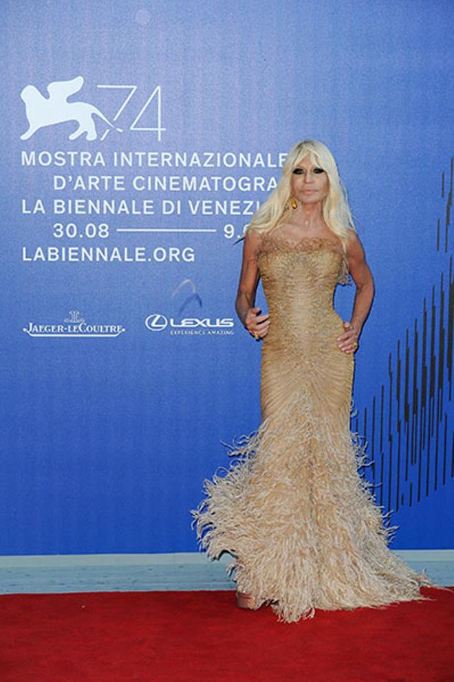Festival de Venecia, día 3: Donatella Versace