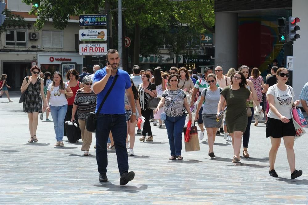 Comienzan las rebajas en Murcia