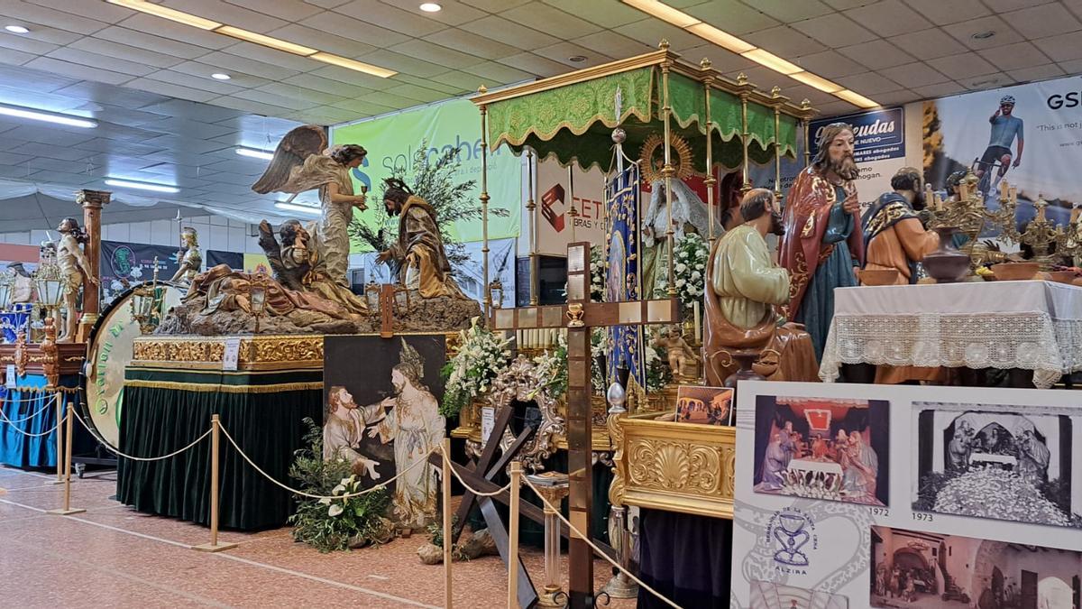 Alzira acoge la XLII Exposición Diocesana de la Semana Santa.