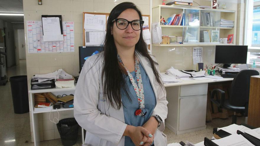 Rebeca Guzmán, hematóloga en el CHUO.   | // IÑAKI OSORIO
