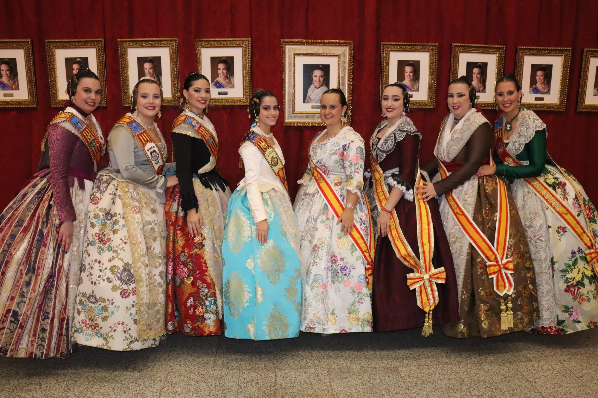 La "alfombra roja" de la exaltación de la Fallera Mayor 2023