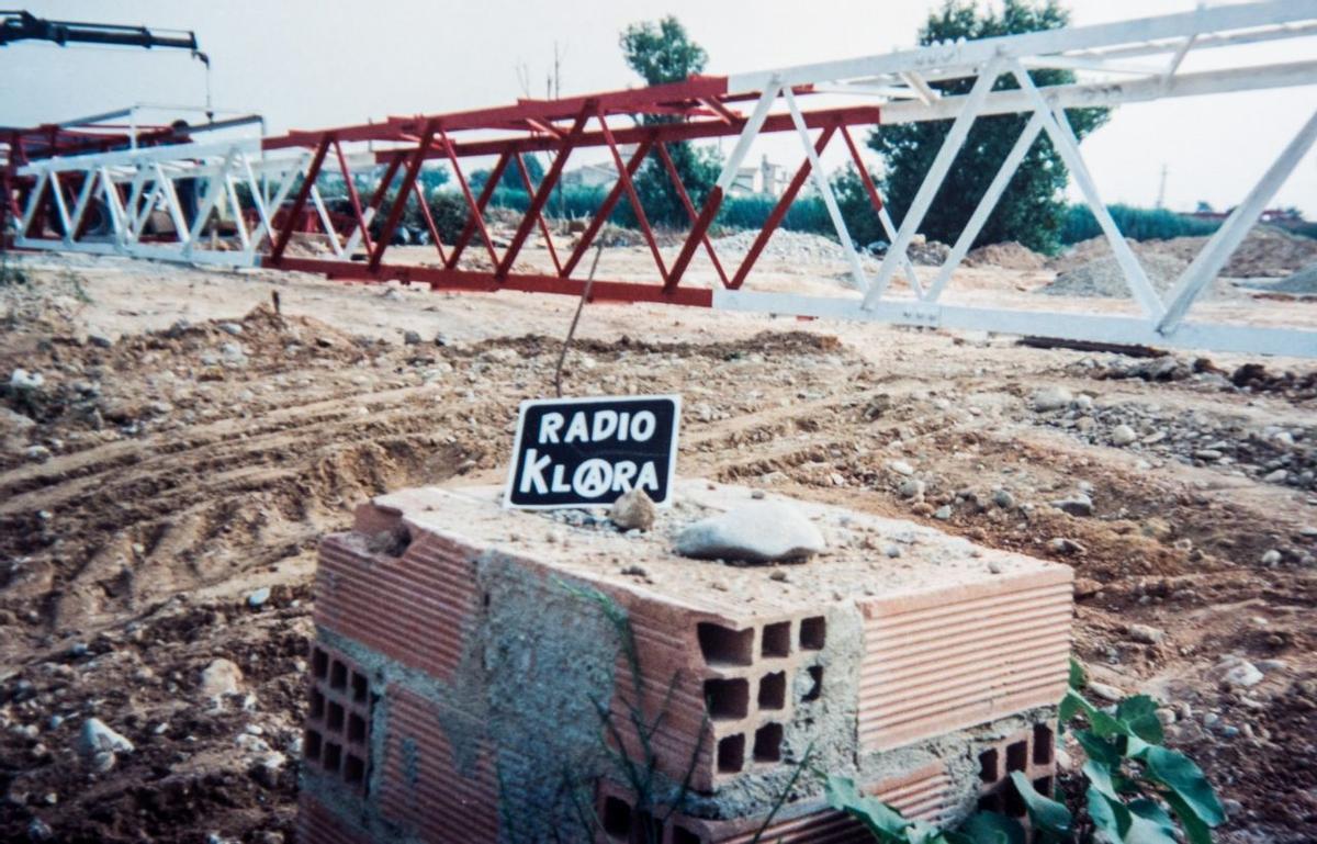 La antena de Radio Klara.