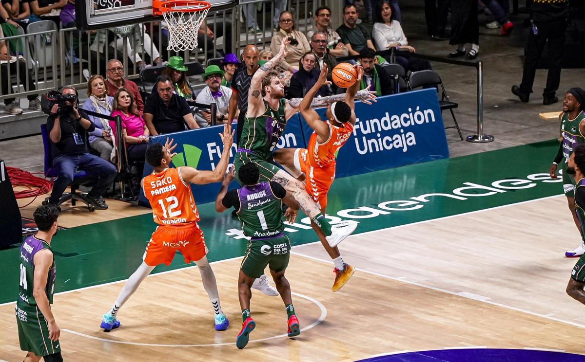 El Unicaja-Valencia de Liga Endesa, en imágenes El Unicaja-Valencia de Liga Endesa, en imágenes