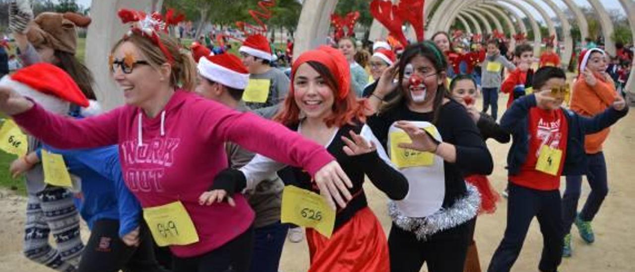 Una carrera para decir adiós al año 2015 en el CEIP García Antón