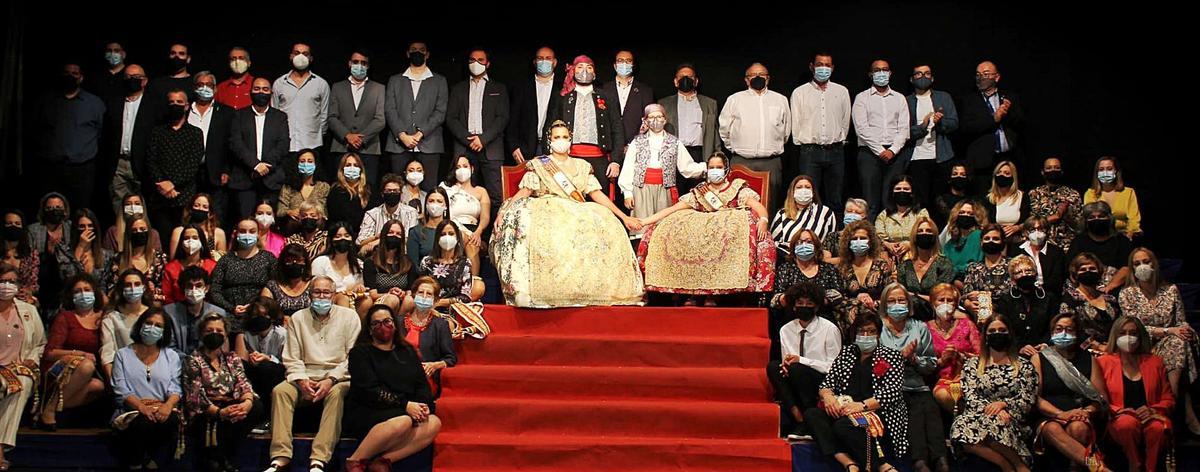 Un momento de la celebración del 75 aniversario de la Palmereta. | LEVANTE-EMV