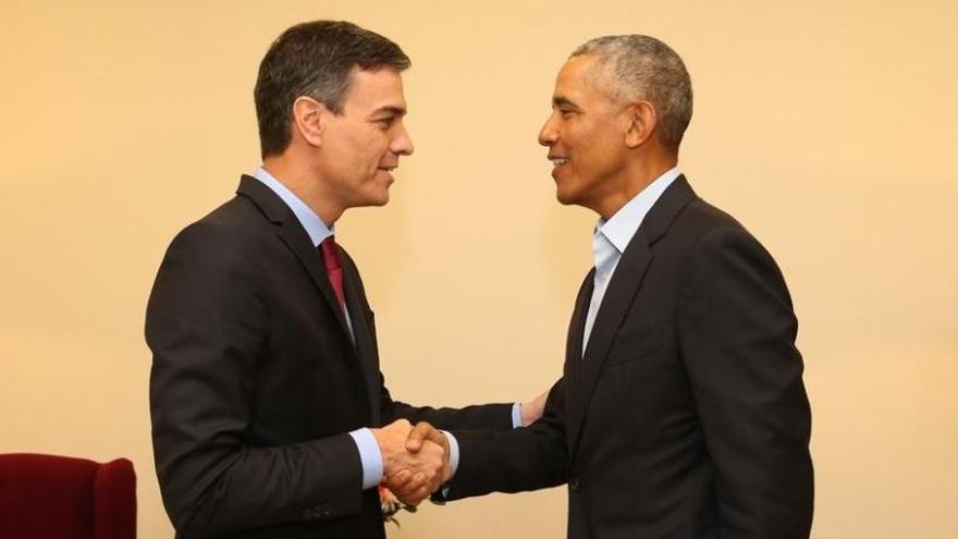Sánchez y Obama se reunirán este miércoles.