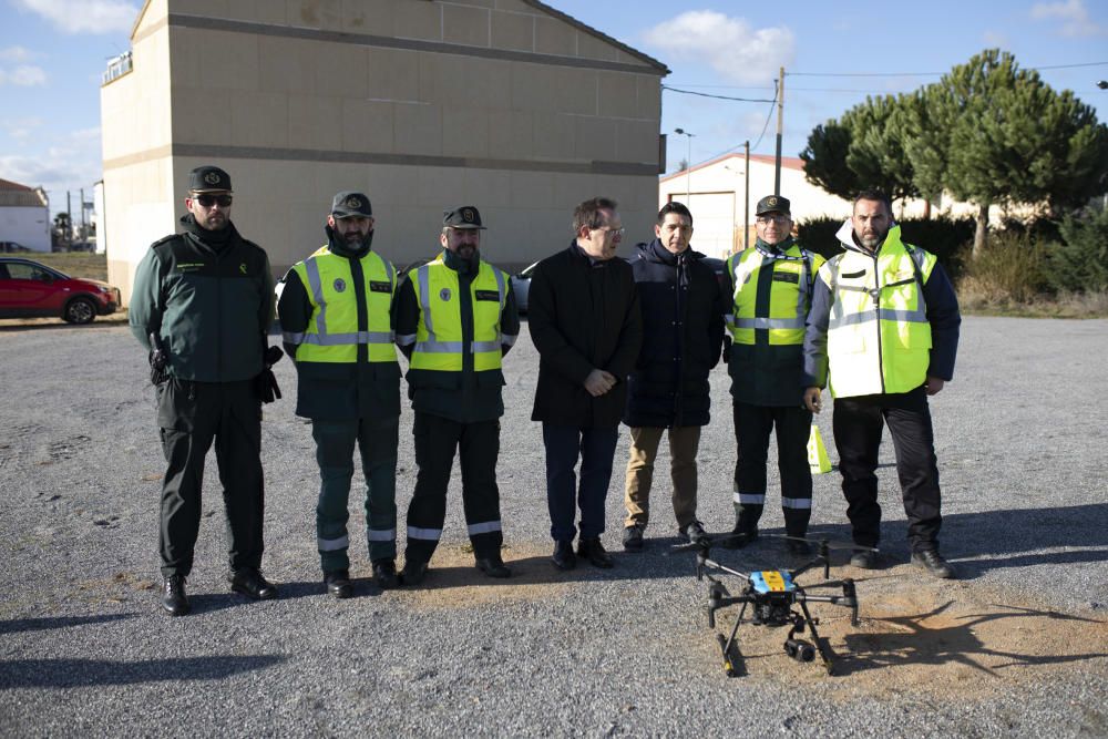 Un dron de la DGT vigila las carreteras de la provincia