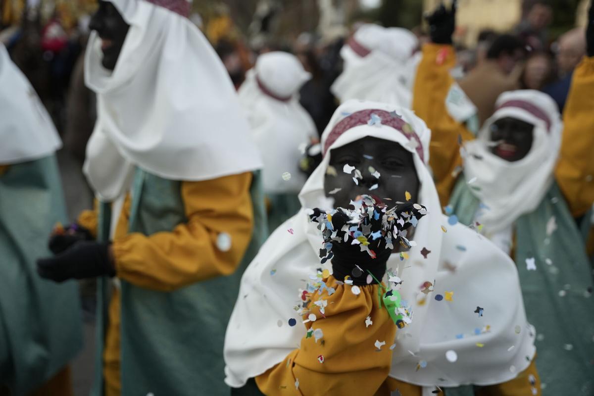 Beduinos de la Cabalgata de Reyes Magos.