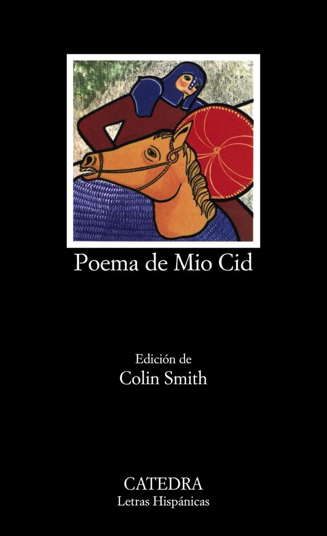 Una portada del poema del Cantar de Mio Cid.