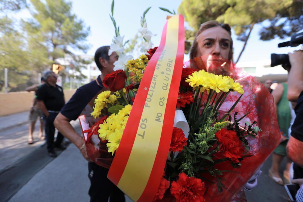 Calvià rinde homenaje a los dos guardias civiles fallecidos hace nueve años en un atentado de ETA