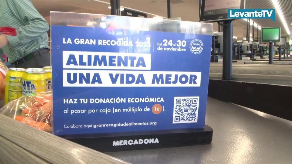 Mercadona participa en la gran recogida de alimentos de FESBAL