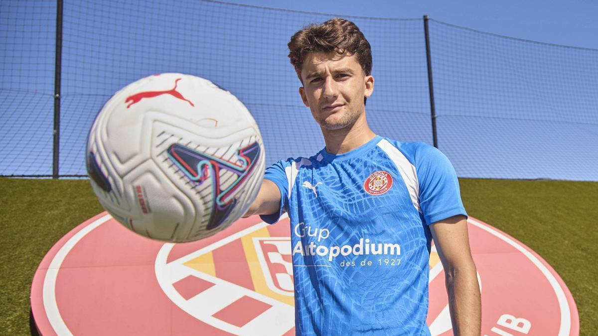 Unai Hernández: I want promotion to stay as a Girona player in Primera