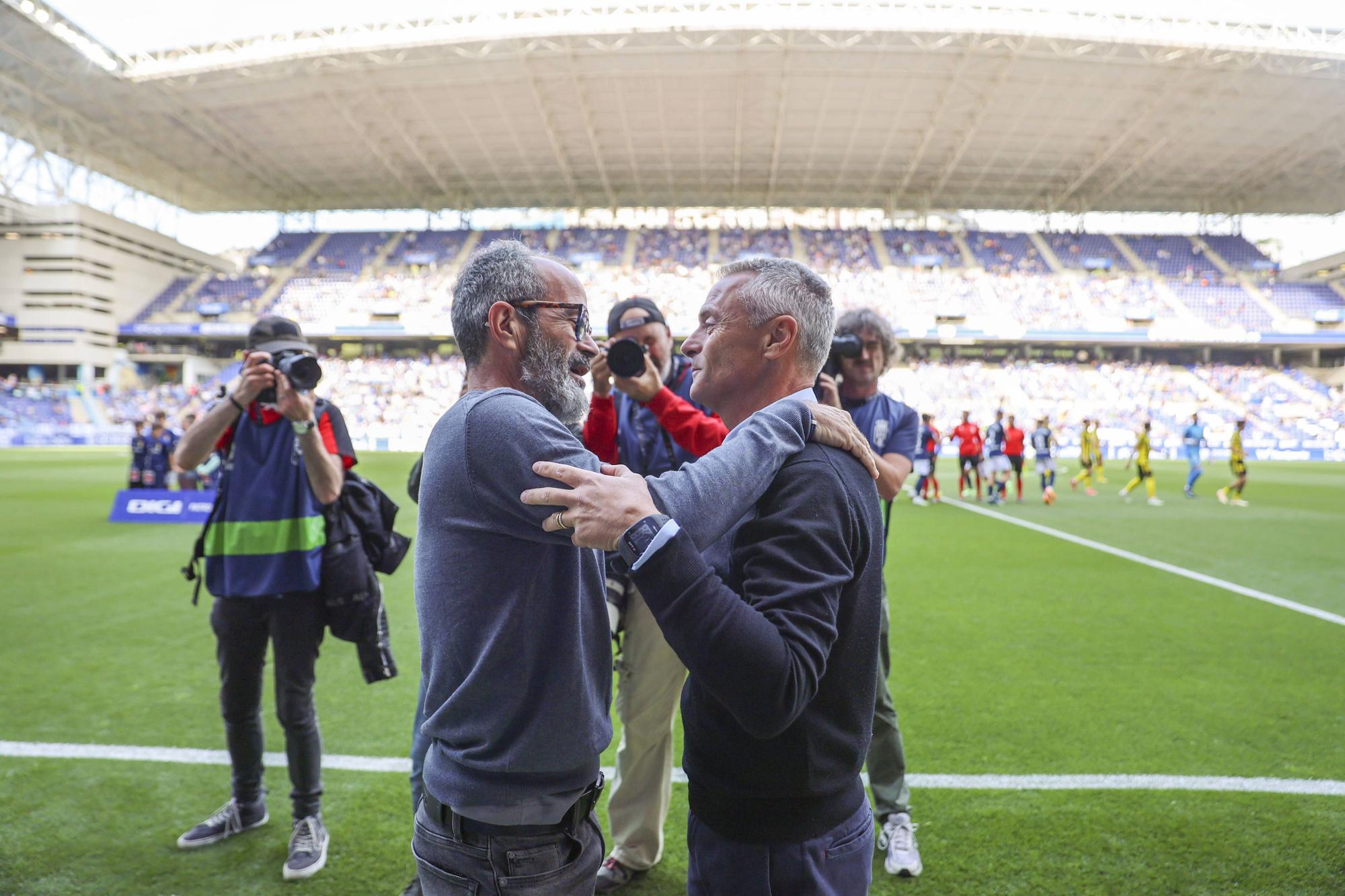 En imágenes: Así fue el partido entre el Real Oviedo y el Zaragoza en el Tartiere