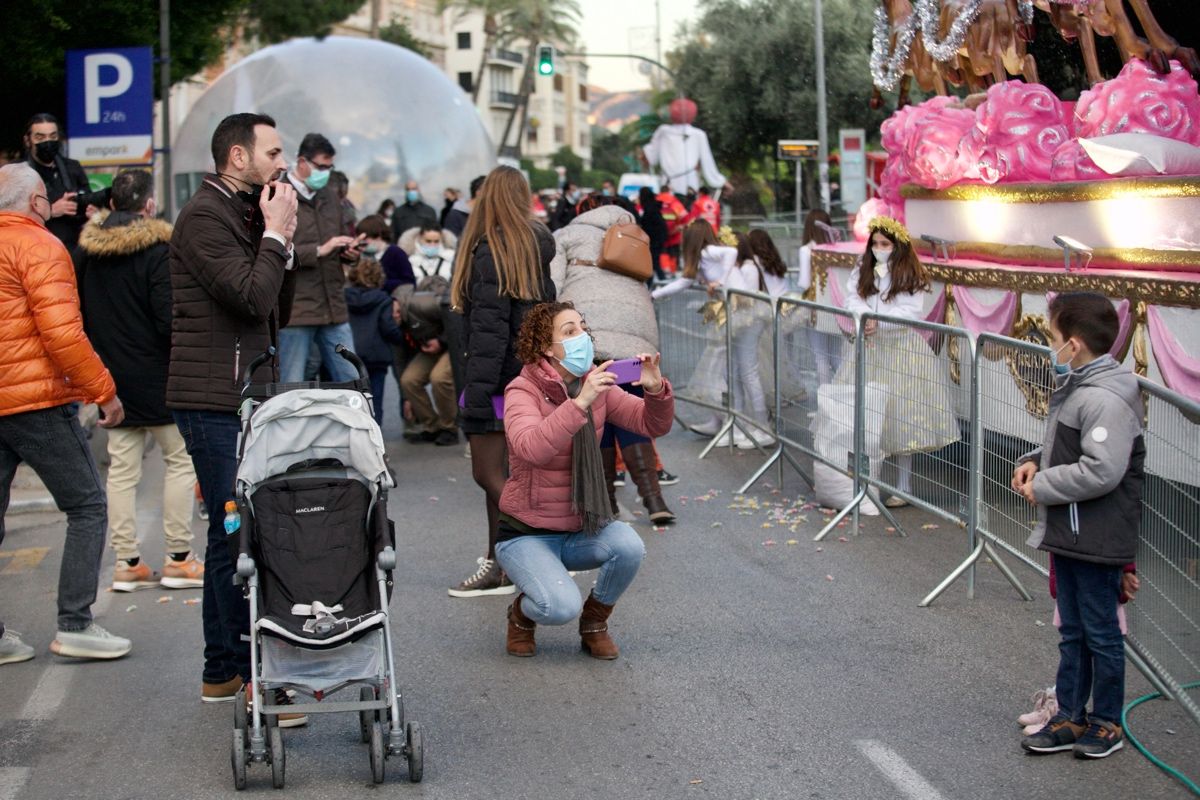 Cabalgata estática de los Reyes Magos en Murcia